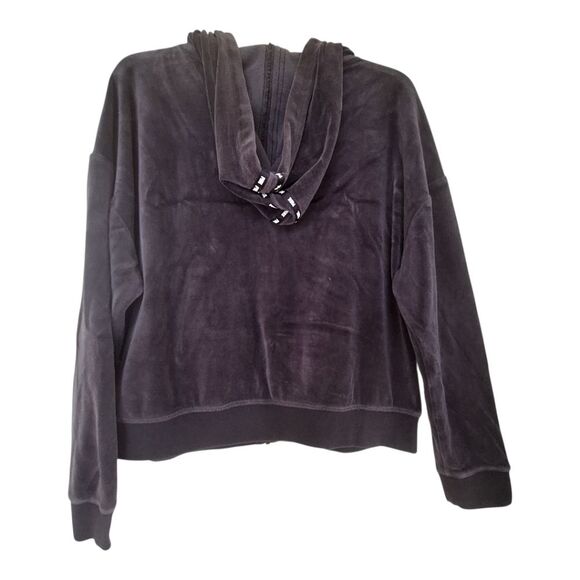 Velour ZipUp Hoodie VS PINK Size L - Picture 2 of 10